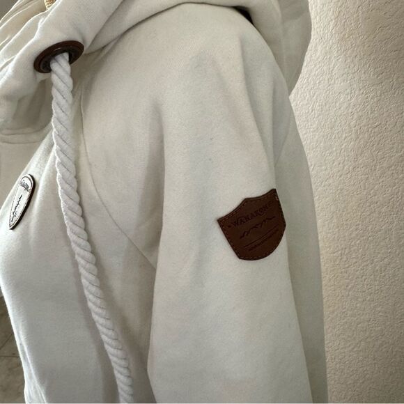 NWT 🆕 Wanakome Hera Hoodie | Ivory - Picture 7 of 14